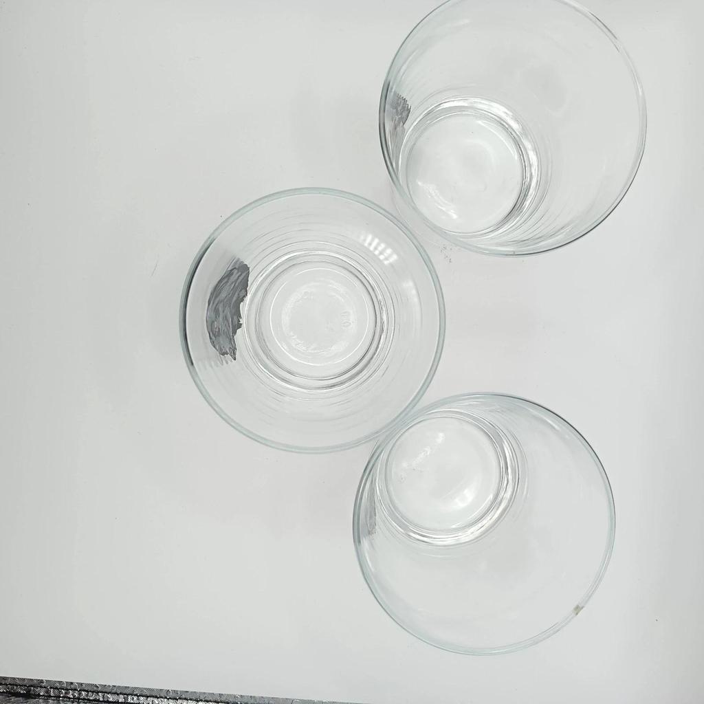 Lot de 3 verres vintage