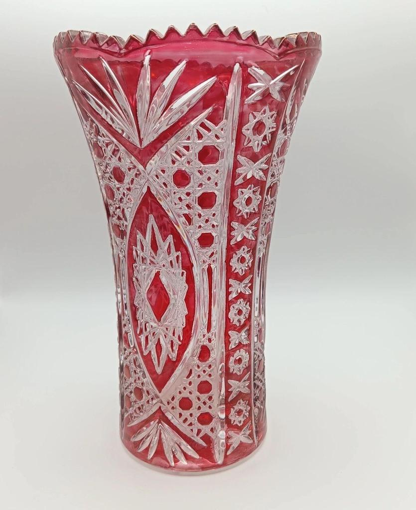 Très joli ancien vase Cristal d'arques