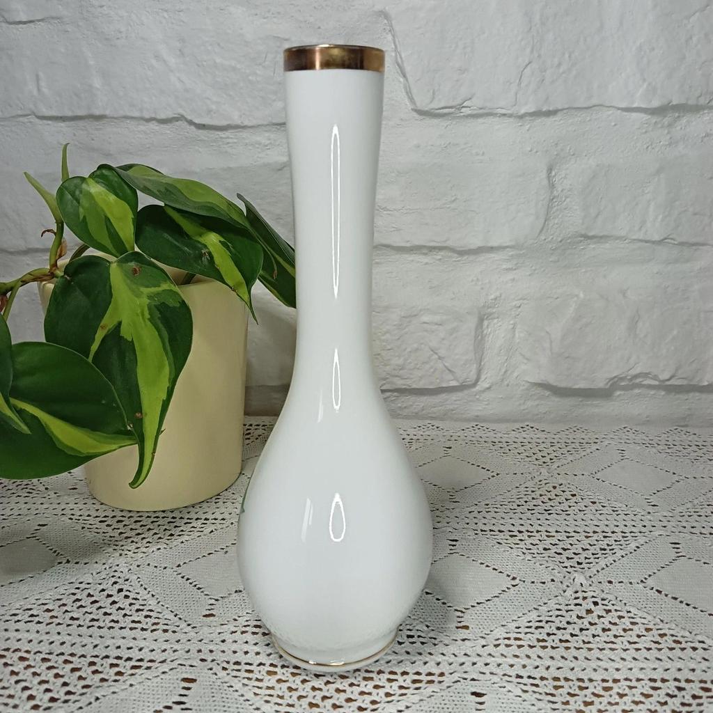 Très joli soliflore vintage en opaline