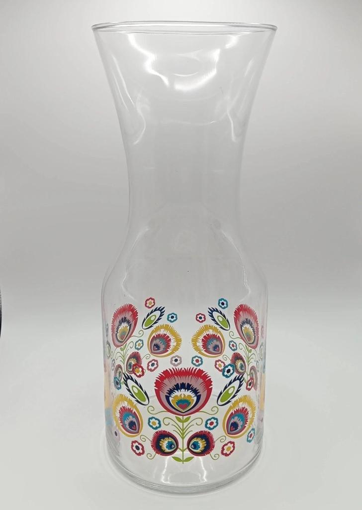 Très jolie carafe motif vintage